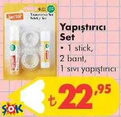 LECTOR YAPIŞTIRICI SET LECTOR YAPIŞTIRICI SET